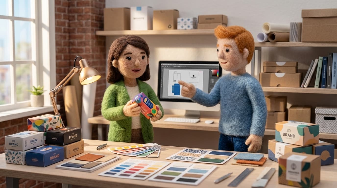 E-commerce branded packaging design